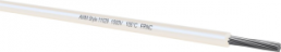MPPE-switching strand, halogen free, UL-Style 11029, 0.56 mm², AWG 18/19, white, outer Ø 1.65 mm
