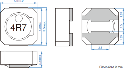 VLCF5028T-680MR40-2 TDK Fixed Inductors Image 2