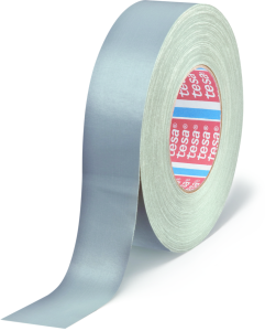 Fabric tape, 38 x 0.3 mm, fabrics, gray, 50 m, 04657 55GRAU 50M 38MM