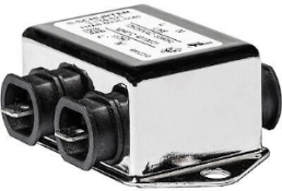 Filter, 50 to 60 Hz, 1 A, 250 VAC, faston plug 6.3 mm, 3-134-821