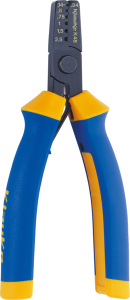 Crimping pliers for wire end ferrules, 0.14-2.5 mm², AWG 26-14, Klauke, K48