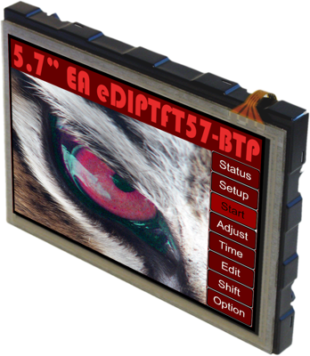 EA EDIPTFT57-BTP DISPLAY VISIONS TFT Displays Image 2