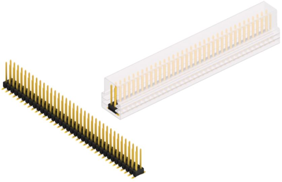 SL11SMD10472GSM Fischer Elektronik PCB Connection Systems