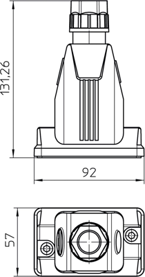 2716700000 Weidmüller Housings for HDC Connectors Image 3