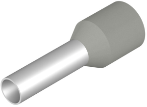 Insulated Wire end ferrule, 2.5 mm², 16 mm/10 mm long, DIN 46228/4, gray, 9036210000
