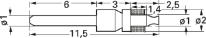 Pin for PCBs