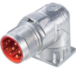 Surface-mounting plug, crimp connection, screw locking, angled, 24420056
