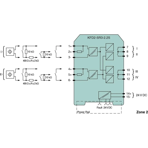 262113 PEPPERL+FUCHS Switching amplifier Image 2