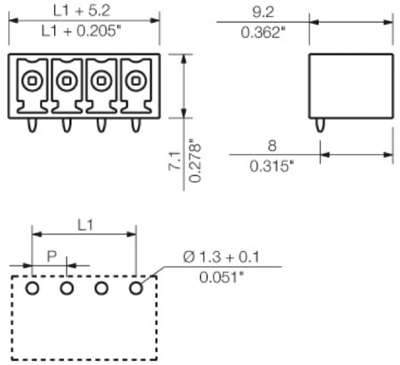 1036870000 Weidmüller PCB Connection Systems Image 3