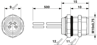 1456093 Phoenix Contact Sensor-Actuator Cables Image 2