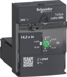 Magnetic control unit LUCL 4.5-18A, 24 VDC for power socket LUB32/LUB38/LUB320/LUB380/reversing contactor switch LU2B32BL/LU2B38BL, LUCL18BL