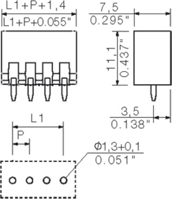 1614240000 Weidmüller PCB Connection Systems Image 3