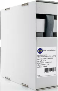 BYB-5-90F2000 by.B Heat Shrink Tubing