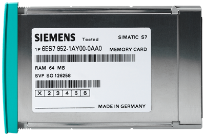 6ES7952-1KL00-0AA0 Siemens Storage Media