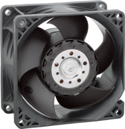 DC axial fan, 48 V, 80 x 80 x 38 mm, 190 m³/h, 66 dB, ball bearing, ebm-papst, 9692910231