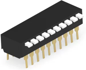 3-1571999-6 Alcoswitch Slide Switches and Coding Switches