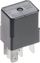 Automotive relays 1 Form C (NO/NC), 12 V (DC), 96 Ω, 35 A, 14 V (DC), plug-in connection, CM1R12J