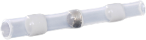 Solder connectors with heat shrink insulation, 0.25-0.34 mm², white, 26 mm