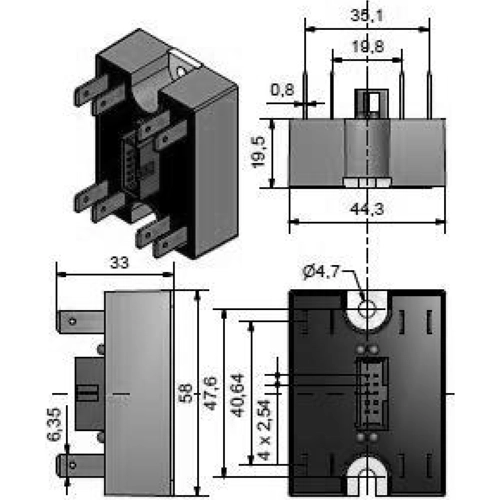 SCQ842160 Celduc Relais Solid State Relays Image 2