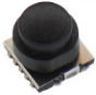 Cap, round, Ø 6.5 mm, (H) 7.5 mm, black, for short-stroke pushbutton Ultramec 6C, 10S09