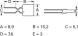 PTC fuse, self-resetting, radial, 30 V (DC), 40 A, 3.2 A (trip), 1.6 A (hold), 30R160UU