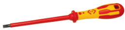 VDE screwdriver, 10 mm, slotted, BL 200 mm, L 335 mm, T49144-100