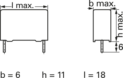 B32672L1103J000 TDK (EPCOS) Film Capacitors Image 2
