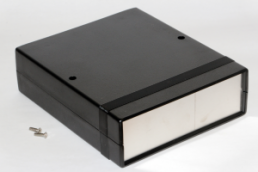 ABS device enclosure, (L x W x H) 180 x 104 x 52 mm, black (RAL 9005), IP54, 1598CBK