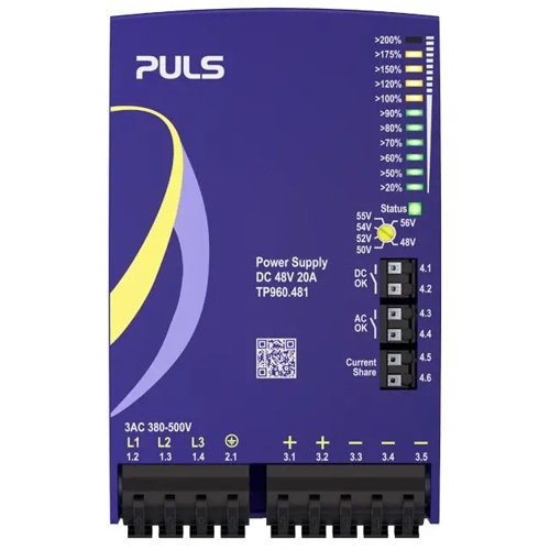 TP960.481 PULS DIN Rail Power Supplies Image 2