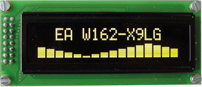 EA W162-X9LG DISPLAY VISIONS LED Indicators