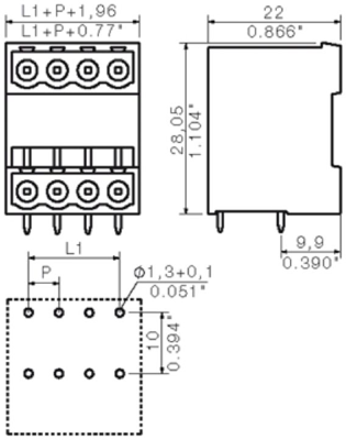 1601970000 Weidmüller PCB Connection Systems Image 3