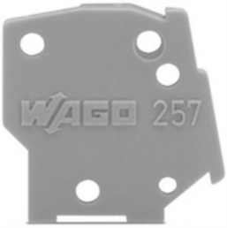 End plate for connection terminal, 257-500