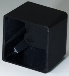 Polyamide module enclosure, (L x W x H) 14 x 14 x 11.5 mm, black (RAL 9005), IP00, A8014118