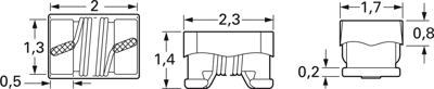 B82498F3689K000 TDK (EPCOS) Fixed Inductors Image 2