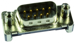 D-Sub plug, 15 pole, standard, equipped, straight, solder pin, 09552296821741