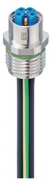 Socket, M12, 5 pole, Coupling nut, straight, 934980405