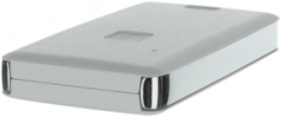 ABS remote control enclosure, (L x W x H) 71.5 x 39.3 x 11.5 mm, white (RAL 9002), 13121.47