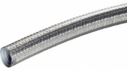 EMC protective hose, inside Ø 10 mm, outside Ø 14 mm, BR 34 mm, steel, galvanized, silver