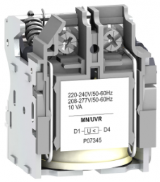 Undervoltage release, 220-240 VAC/208-277 VAC, for circuit breaker, LV429407