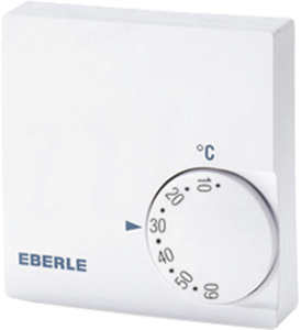 Room temperature controller, 230 VAC, 5 to 60 °C, white, 111170951100