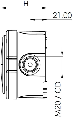 10110629 WISKA Flush-mounted Boxes, Junction Boxes Image 3