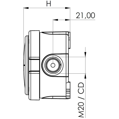 10110630 WISKA Flush-mounted Boxes, Junction Boxes Image 3