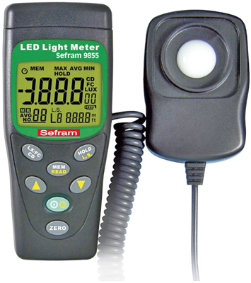 SEFRAM9855 SEFRAM Luxmeter, Sound Level Meter, Magnetic Field Tester