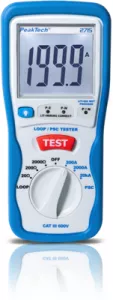 P 2715 PeakTech VDE testers, Installation testers, Insulation testers