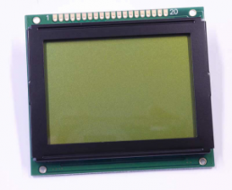 Graphic Mono-LCD Display COB 128x64 STN LED-YG DEM 128064H1 SYH-PY
