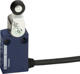 Switch, 2 pole, 1 Form A (N/O) + 1 Form B (N/C), roller lever, cable connection, IP65, XCMN2115L1