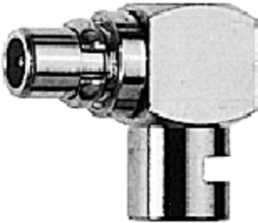 MMCX plug 50 Ω, Belden 1671A,Suhner EZ 86/ Sucoform 86, Flexiform 405 NH, RG-405/U, Micro-Coax UT-85, angled, J01340B0021