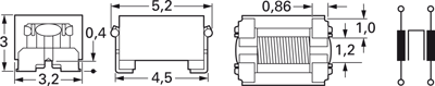 B82789C0104N002 TDK (EPCOS) Fixed Inductors Image 2
