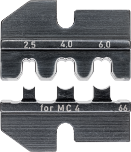 Crimping die for solar connectors, 2.5-6 mm², AWG 14-10, 97 49 66