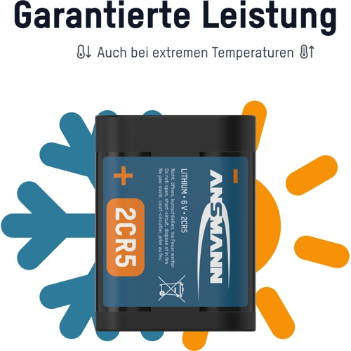 5020032 Ansmann Round Cells, 9V Blocks Image 5